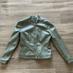 Vero Moda Faux Leather Jacket / Size M